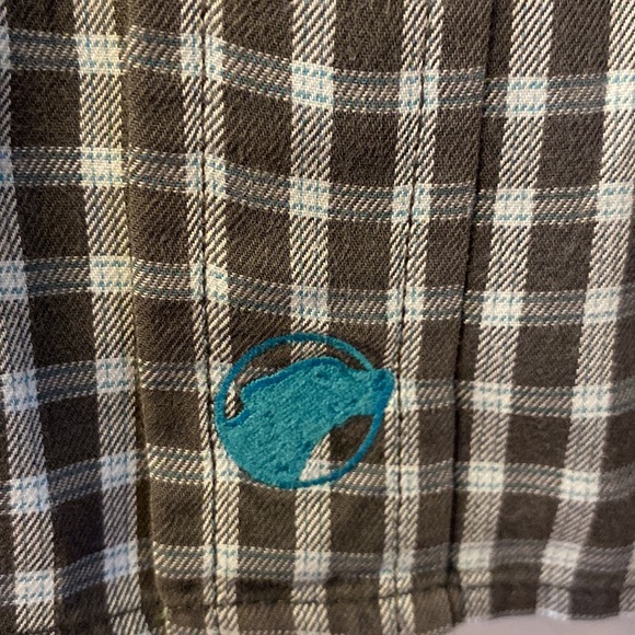 John Bartlett consensus 💯cotton gray plaid men’s l/s chest pocket shirt XXL 🌞 - Picture 8 of 15